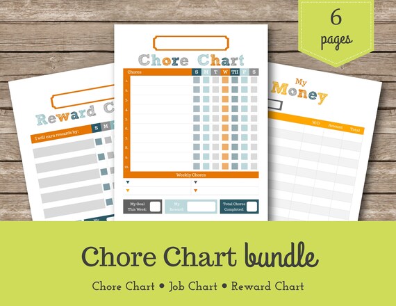 Chore Chart With Money Reward