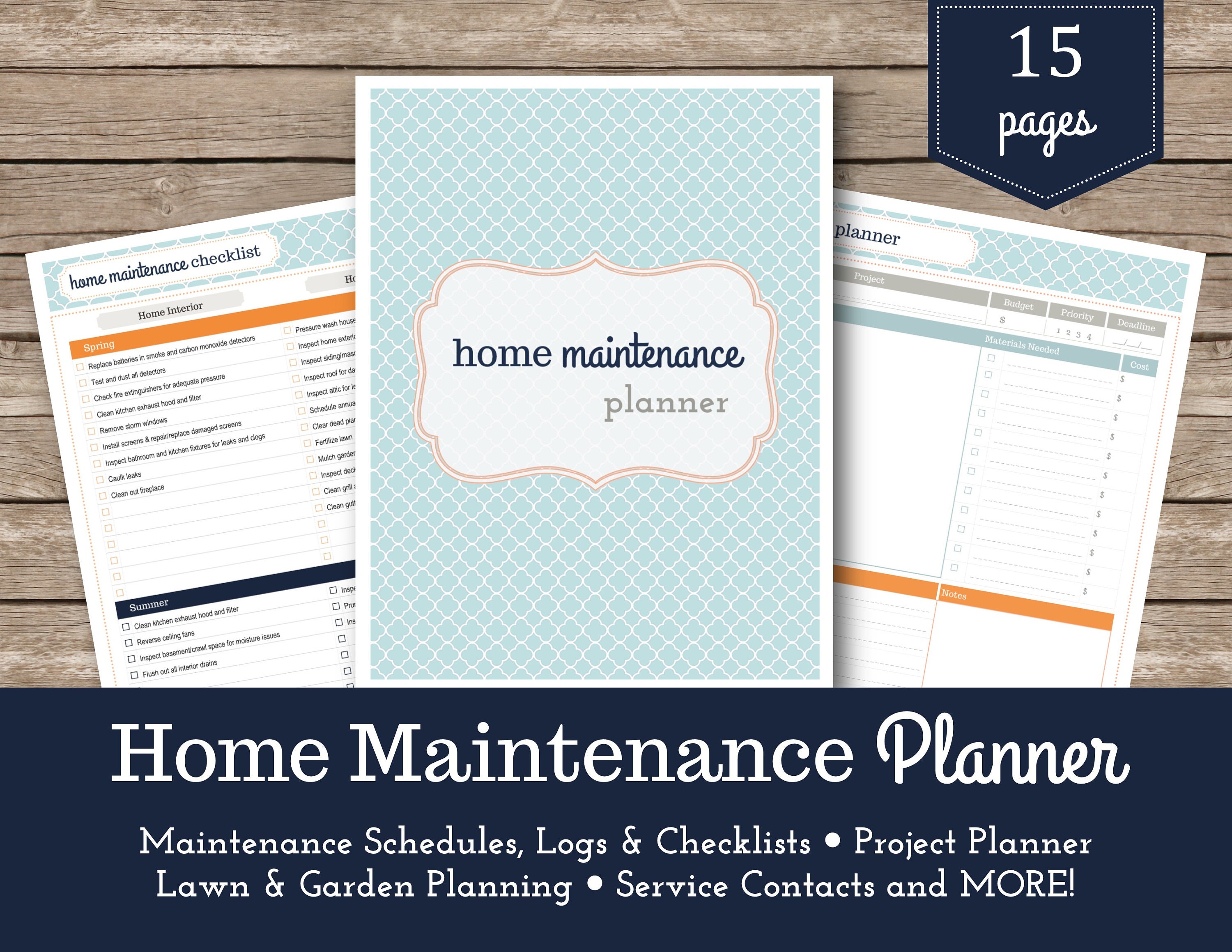 Maintenance plan