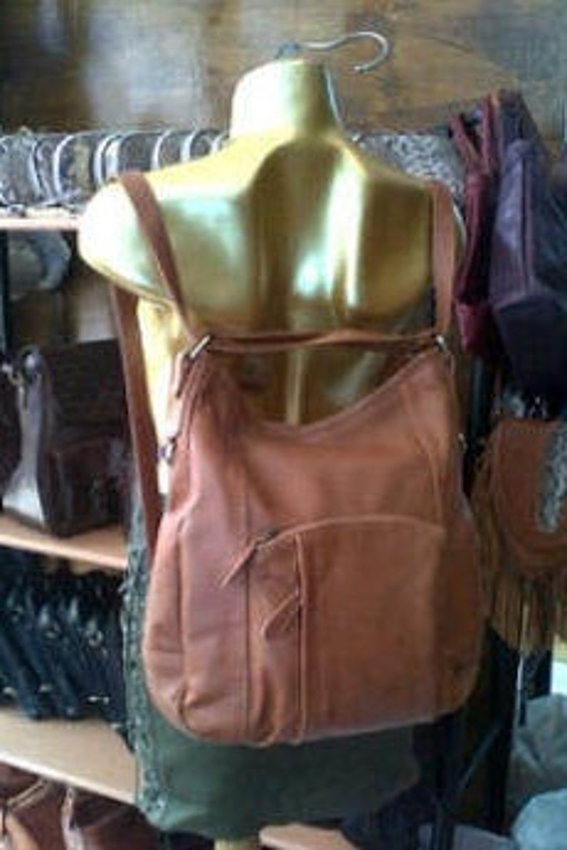 Triple Leather Bag
