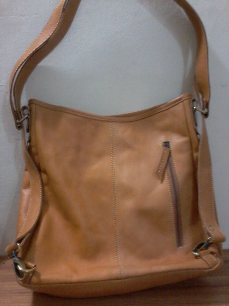 Triple Leather Bag