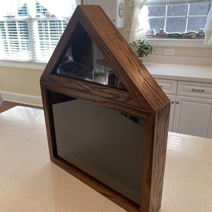 Retirement Flag Case with Certificate Section