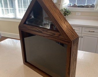 Retirement Flag Case with Certificate Section