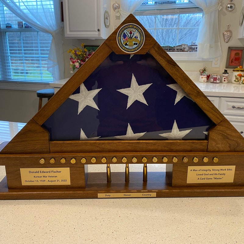 Flag Display Case - Etsy