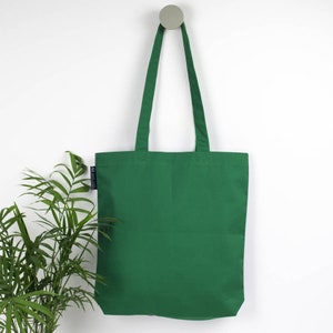 Bumble Bee Canvas Tote Bag, Strong Shopping bag, Christmas gift for gardener image 3