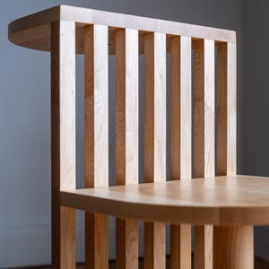 Solid Wood Two-Tier Side Table: Mid-Century Modern Japandi Coffee Table image 17