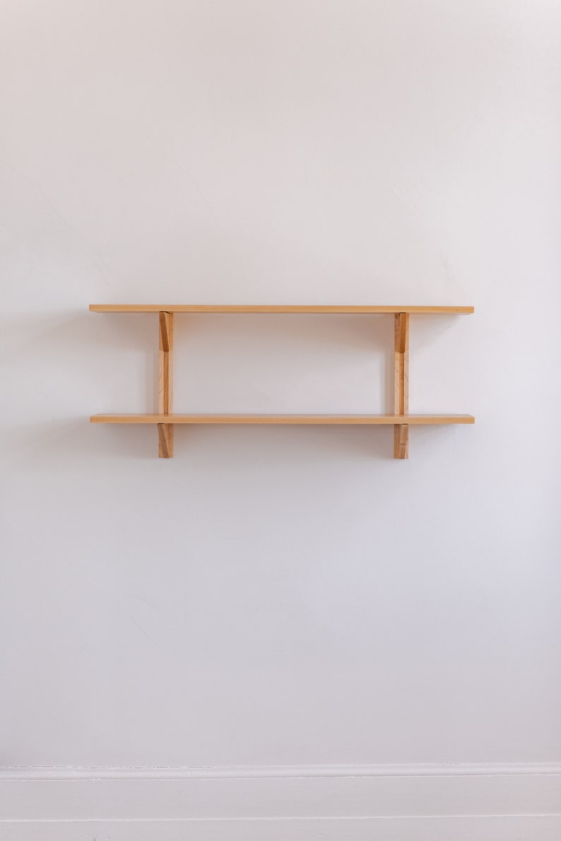 Modular Solid Wood Floating Shelves Handmade in Canada Etsy