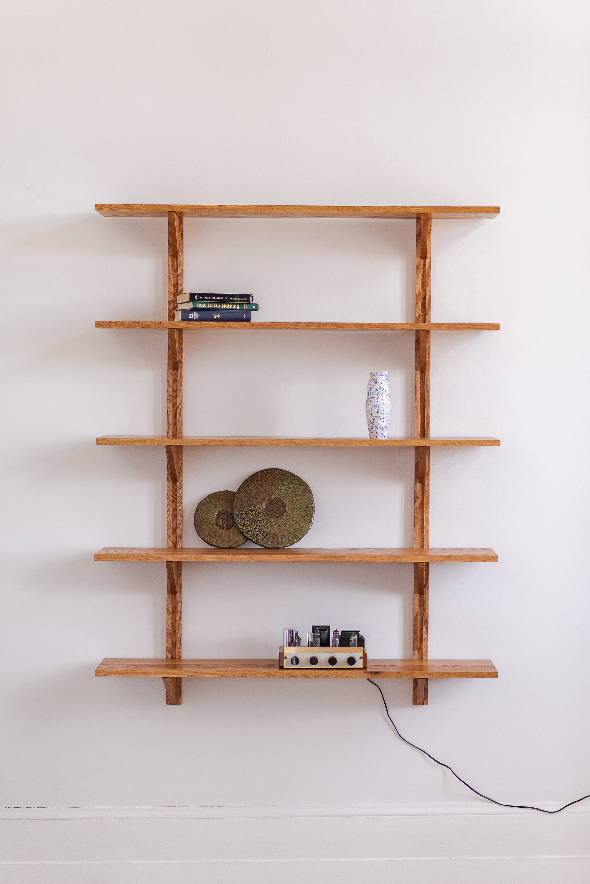 Solid Wood Floating Shelves: Japandi Mid-century Modern Decor - Etsy