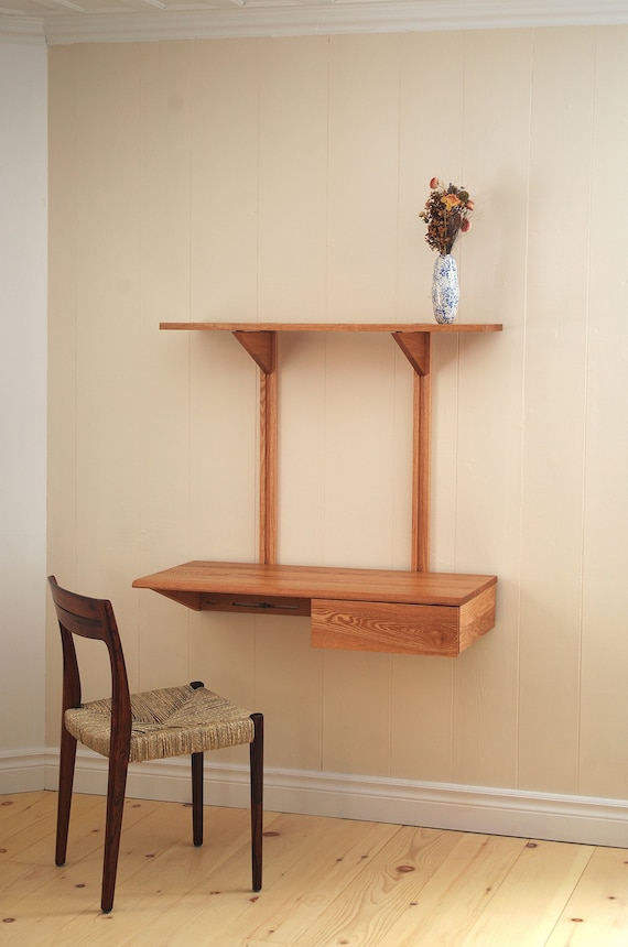 Floating Desk W/one Shelf (36