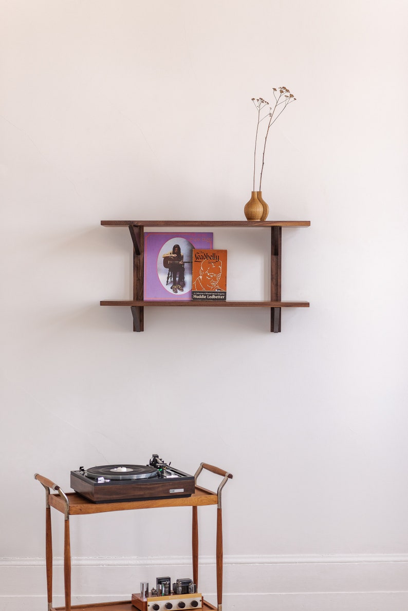 Modular Solid Wood Floating Shelves Handmade in Canada Etsy