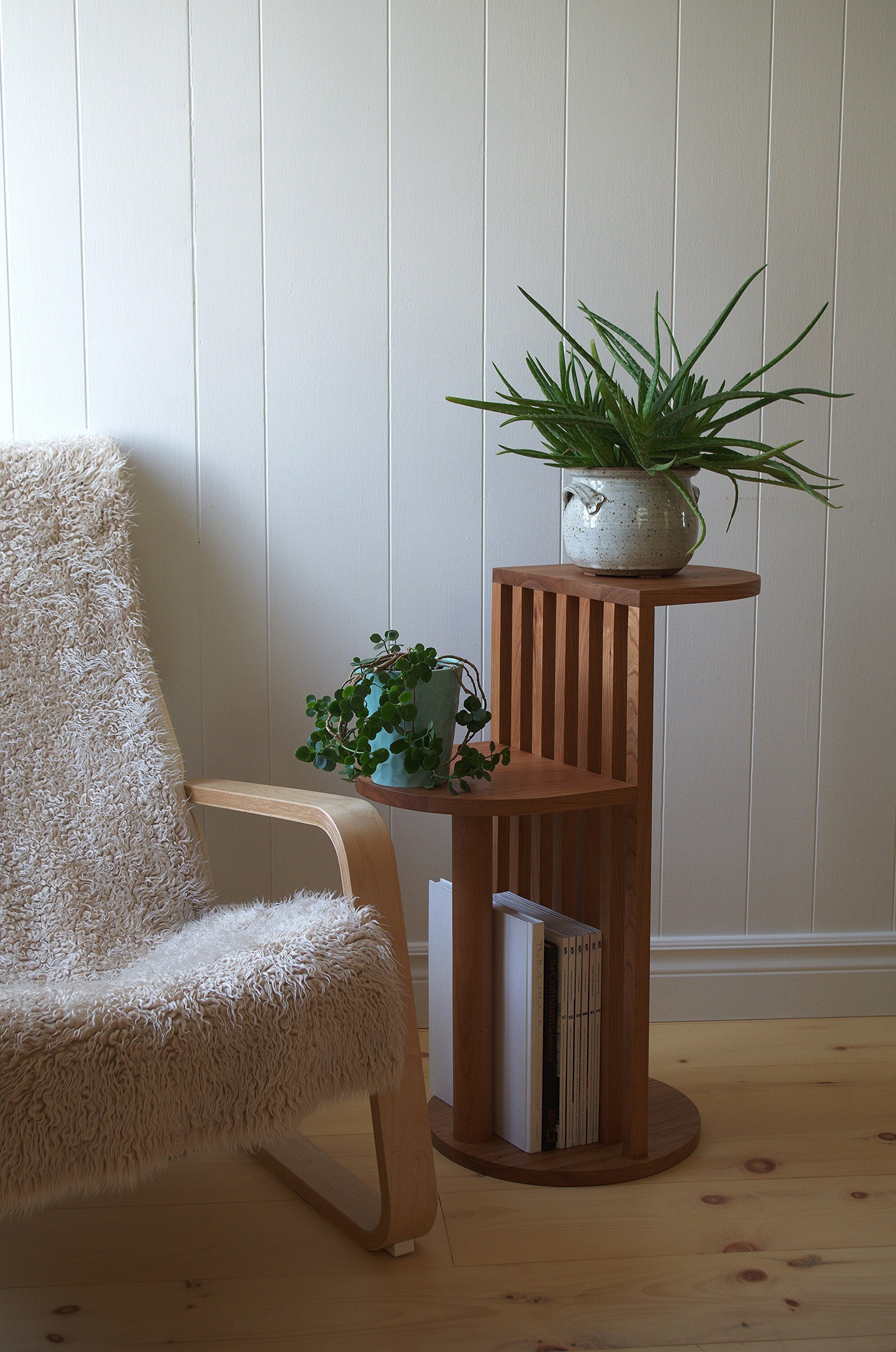 Looking For a Small, Simple Side Table? Try a Plant Stand — This