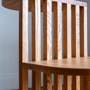 Solid Wood Two-Tier Side Table: Mid-Century Modern Japandi Coffee Table image 3