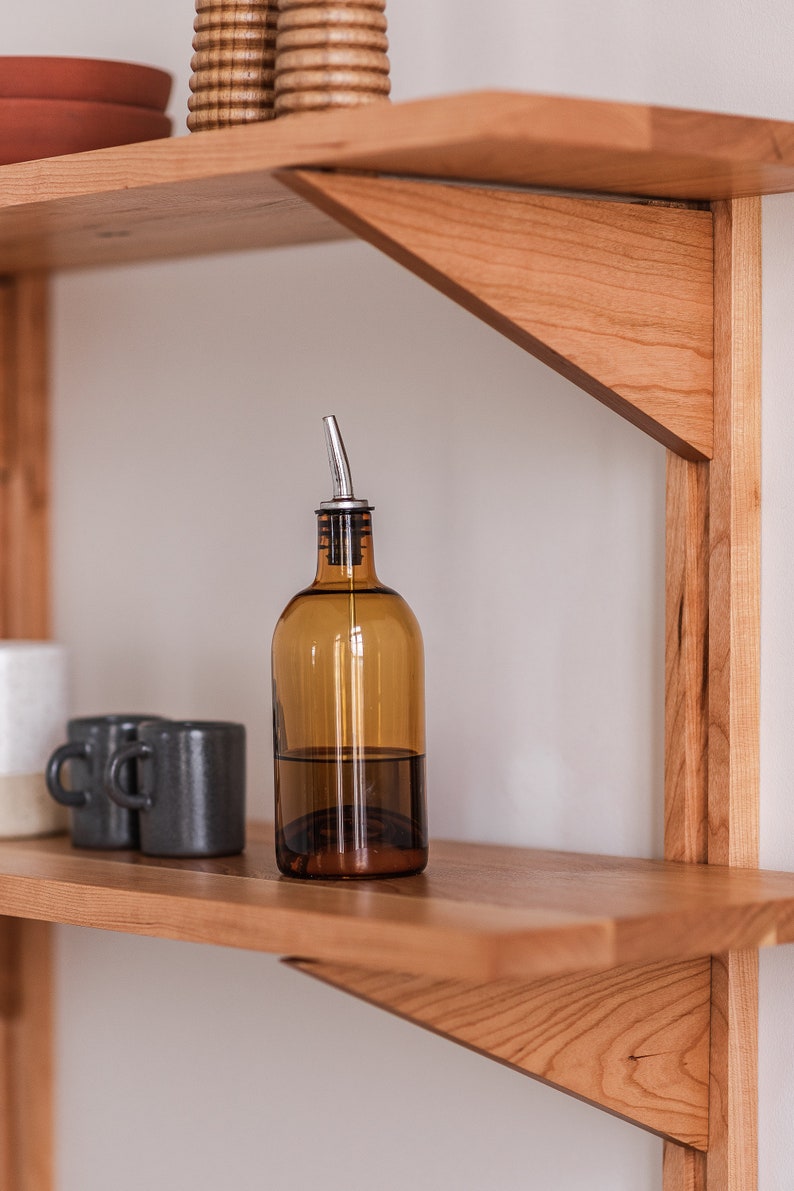 Modular Solid Wood Floating Shelves Handmade in Canada Etsy