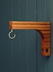Wood wall hooks - Wall Squares for hanging planters - Wood Brackets - plant hanger - Made in Canada 