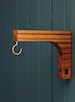 Wood wall hooks - Wall Squares for hanging planters - Wood Brackets - plant hanger - Made in Canada