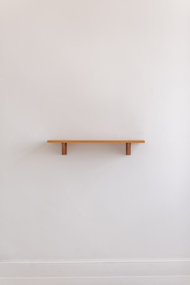 Modular Solid Wood Floating Shelves Handmade in Canada Etsy
