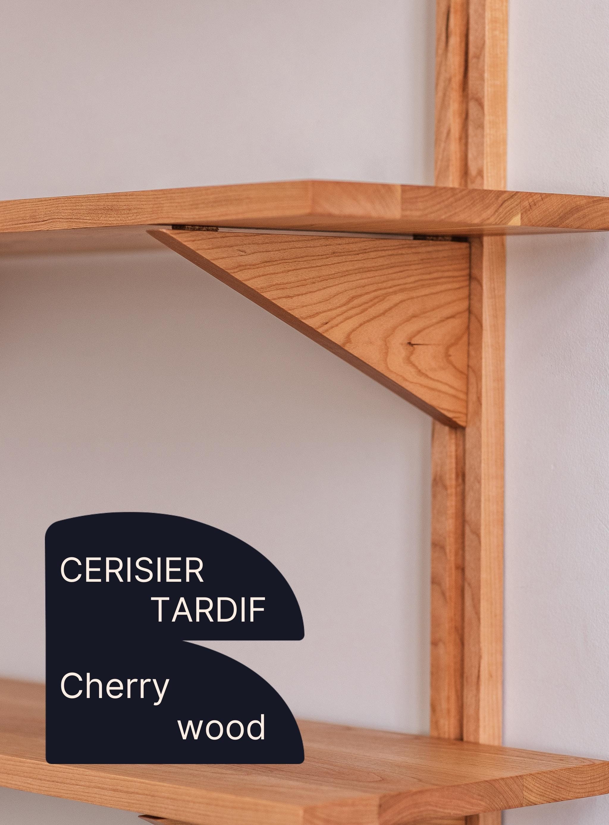 Solid Wood Floating Shelves: Japandi Mid-century Modern Decor - Etsy