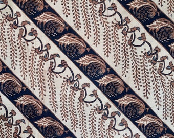 Vintage 80s Sogan Lereng Indonesian Batik