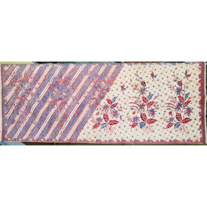 Vintage 30er Jahre Bangbiron Pagi Sore holländische Batik