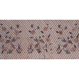 Vintage Hand Drawn Old Banyumasan Batik with Parang Motif