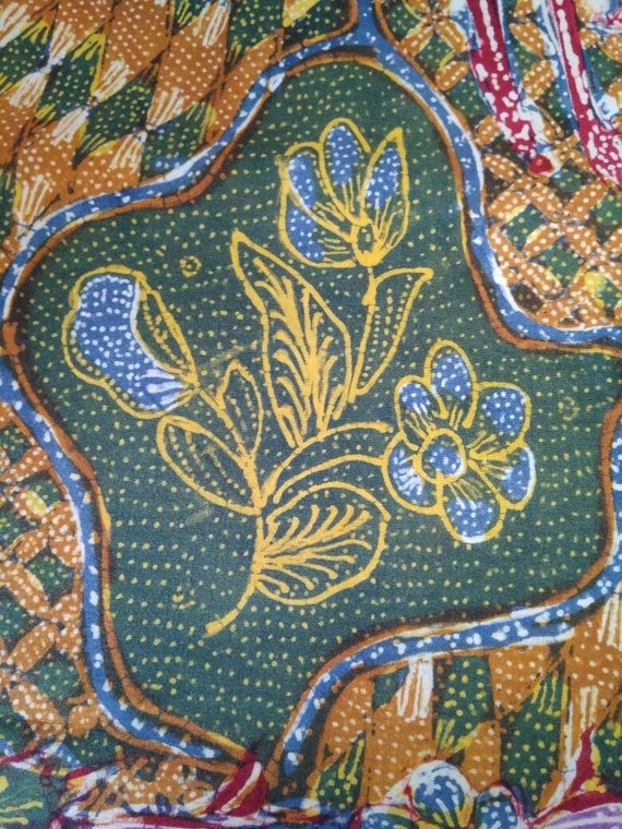 Vintage Peranakan Hand Drawn Tiga Negeri Sarong B… - image 7