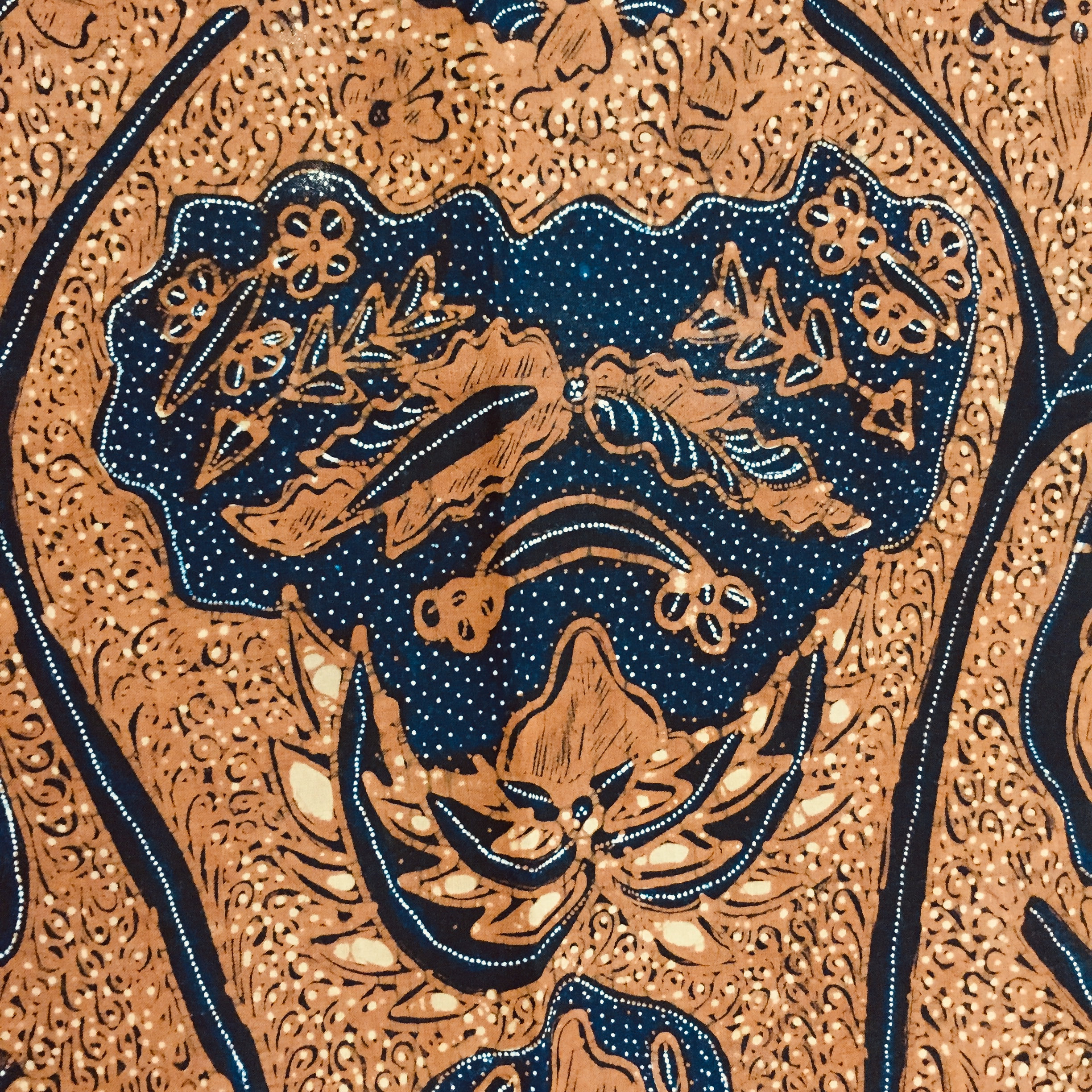 Vintage Hand Drawn Javanese Batik, Satrio Manah From Solo - Etsy