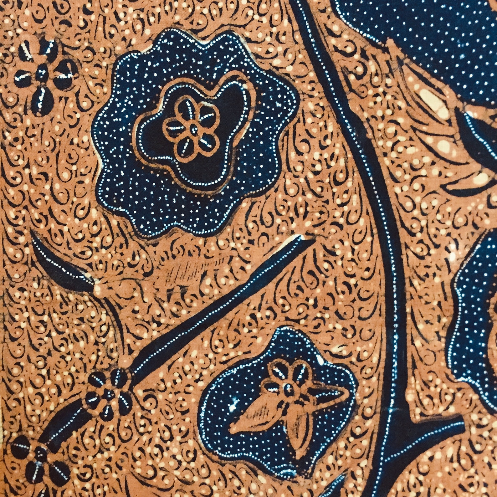 Vintage Hand Drawn Javanese Batik, Satrio Manah From Solo - Etsy