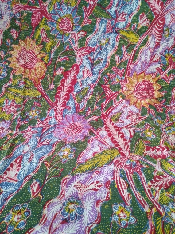 Vintage Peranakan Hand Drawn Tiga Negeri Sarong B… - image 5