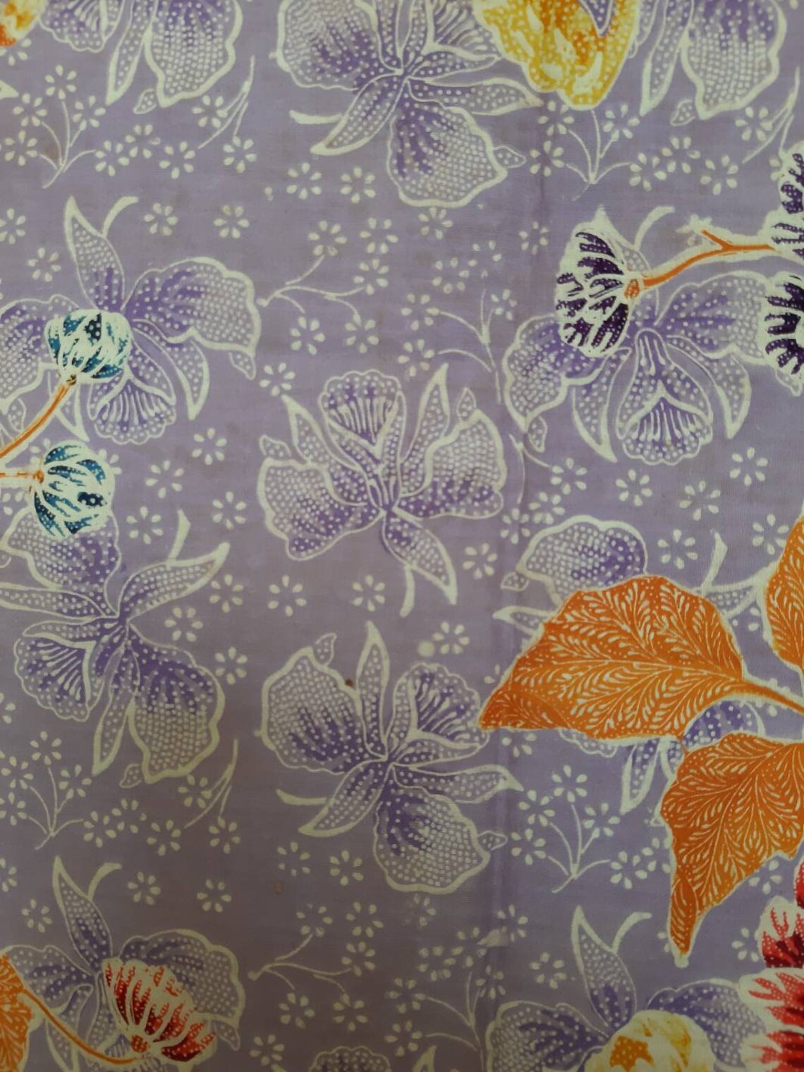Vintage Indonesian Hand Drawn Javanese Batik Sarung Kedungwoeni With ...