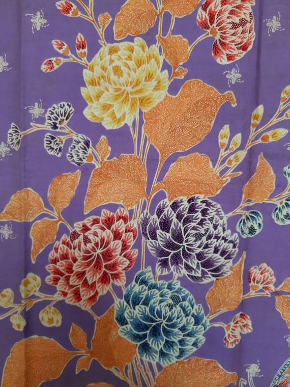 Vintage Indonesian Hand Drawn Javanese Batik Sarun