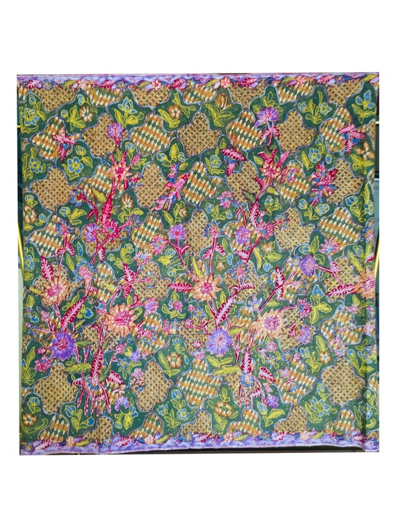 Vintage Peranakan Hand Drawn Tiga Negeri Sarong B… - image 3