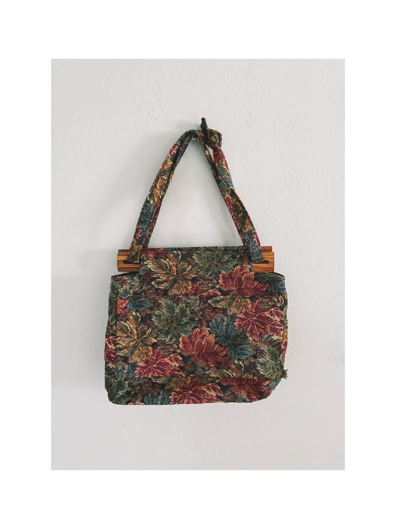 Vintage Tapestry Purse Etsy