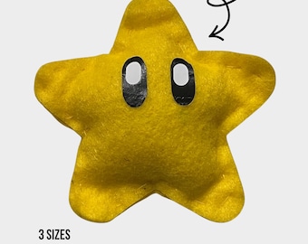 Mario Star Pillow Favors