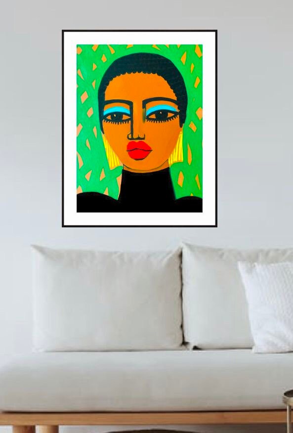 Large framed print 28in x 22in custom framed print of Etsy