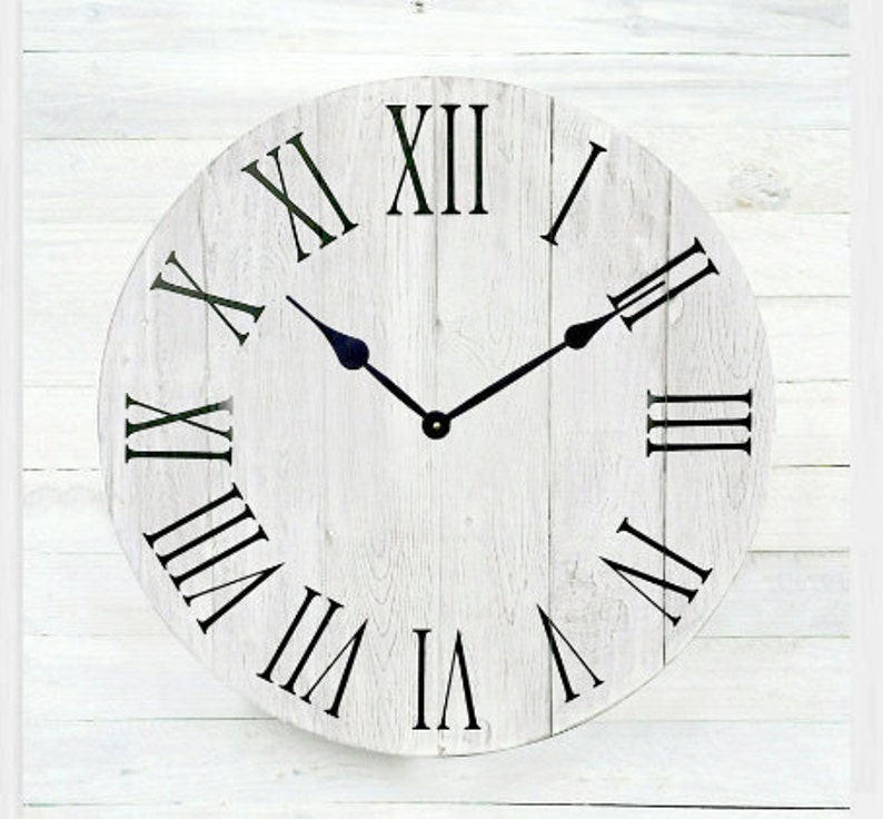 Classic Roman Numeral Wall Clock CL21DWRN Etsy