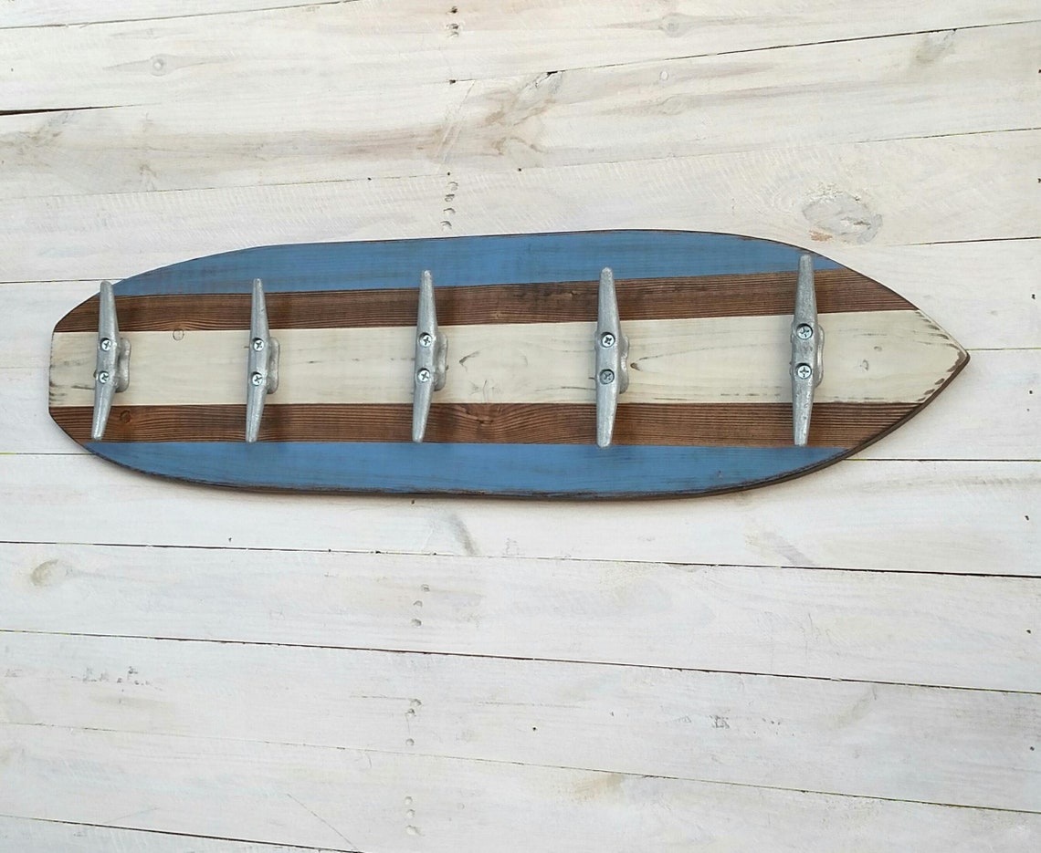 Surfboard Coat Rack Etsy
