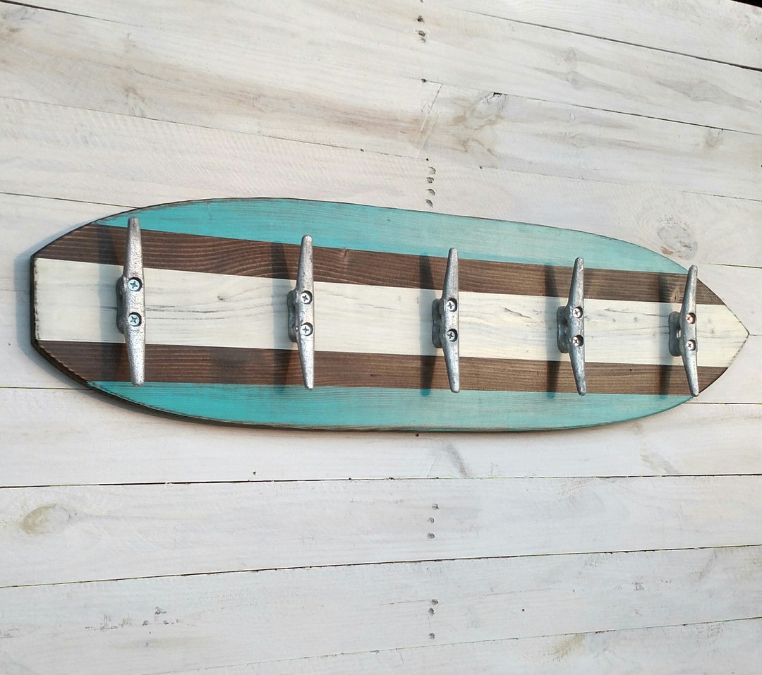 Surfboard Coat Rack Etsy