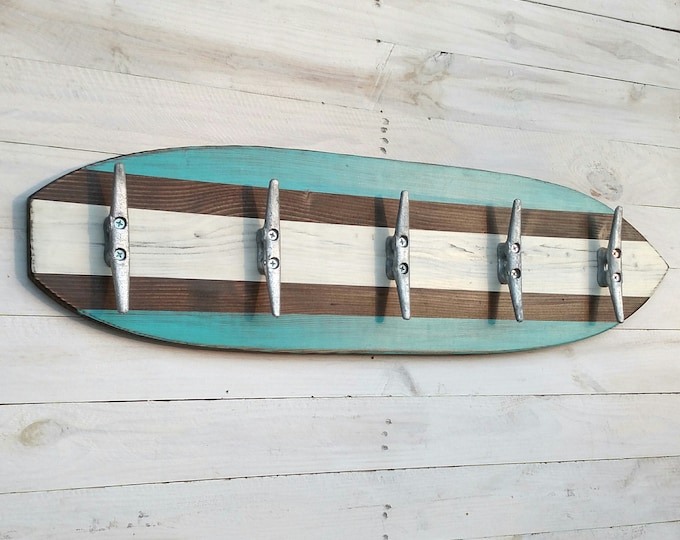 Surfboard Coat Rack Etsy