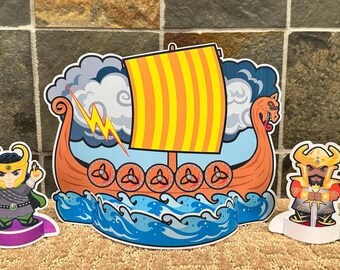 Bonecos de papel stand-up Viking Horde II - NOVO!
