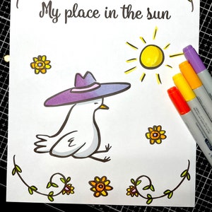 Easter Spring Chirps and Cheeps Little Birds Coloring Pages Ready-to-Print - NEW!