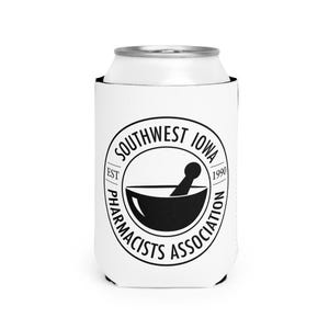 Southwest Iowa Pharmacists Association Can Cooler Sleeve for Pharmacists, Beverage Holder, Cool Drink Sleeve, Party Favor