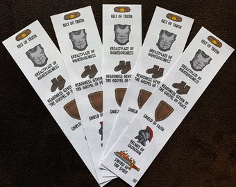 Armor of God Ready-to-Print Bookmarks NKJ VERSION