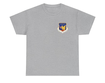 Camiseta com o emblema da 6944ª Ala de Segurança | camiseta com estampa do brasão militar