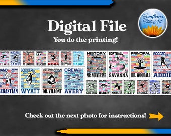 You Do the Printing!  Digital Download