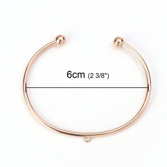 Rose gold bracelet blanks best sale