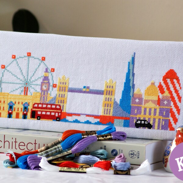 London Cross Stitch Etsy UK