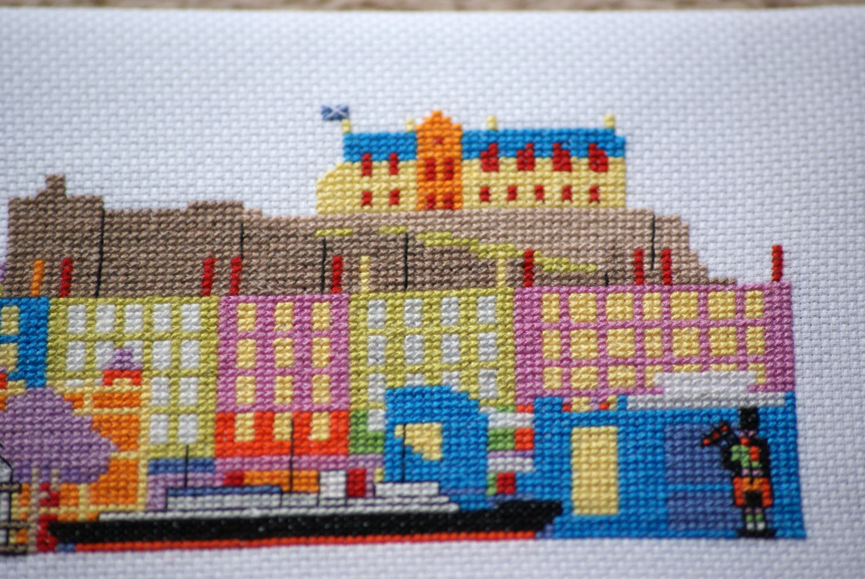 Historic Edinburgh Cross Stitch Kit Etsy UK