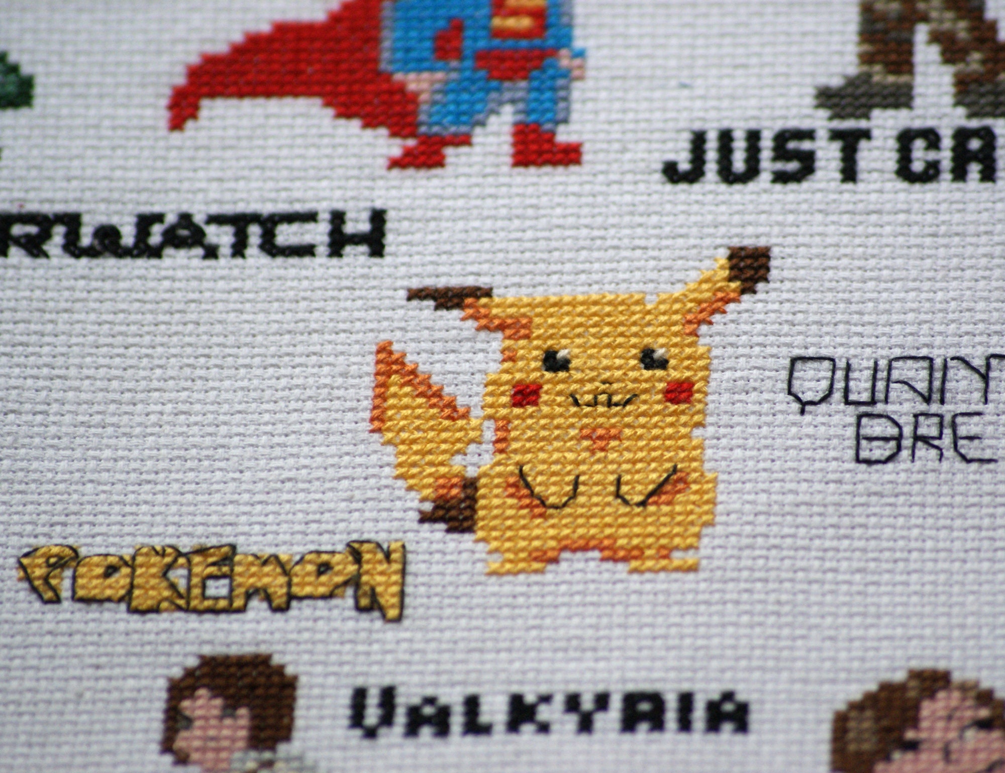A Z of Video Games Counted Cross Stitch Pattern Instant | Etsy