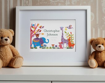 Welcome New Baby Cross Stitch Pattern for birth announcement - Instant Download