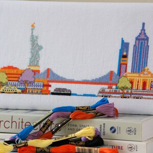 Love New York City  - New York Cross Stitch Pattern - Instant Download