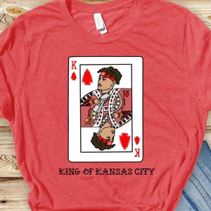 Bella Canvas| Unisex Mahomes Shirt| König von Kansas City, Häuptlinge, Königreich, Pfeilspitze, Königskarte